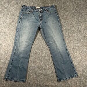Signature by Levi Strauss & Co. Women's Bootcut‎ Jeans Size Misses 16 Long Blue